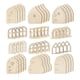 thumbnail image 2 of 48 Uds. Ventana De Puerta De Hadas De Madera, Ventana De Puerta De Jardín DIY Para Pintura De Cumpleaños, Estilo Retro, 2 of 5