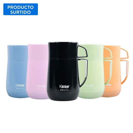Termo Comida 600ml Acero Inoxidable, Color Surtido 1 Un Keep