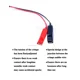 thumbnail image 4 of Cable de Alimentación de 9.8FT 300cm para Daiwa 800MJS 800J 800MJS 800MJ 1200J 1200MJ Serie de Carretes Eléctricos Cable de Alimentación, 4 of 6