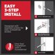 thumbnail image 4 of Set Deadbolt Lock Kwikset San Clemente negro mate con SmartKey, 4 of 6