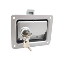 Ioensy - Cerradura Para Caja De Herramientas Con Manija De Paleta Para Rv Con Junta Para Remolque, Estilo Profesional Automático A