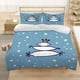 thumbnail image 2 of Cute Cartoon Little Star Bedding Set Duvet Cover Bedroom Comforter Covers Single Twin King Size Quilt Cover Home Textile, 2 of 5