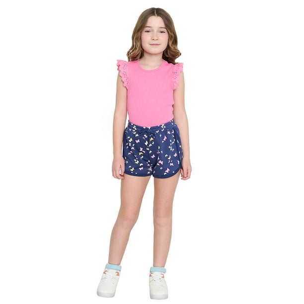 Short Niña Kids Punto Navy Corona