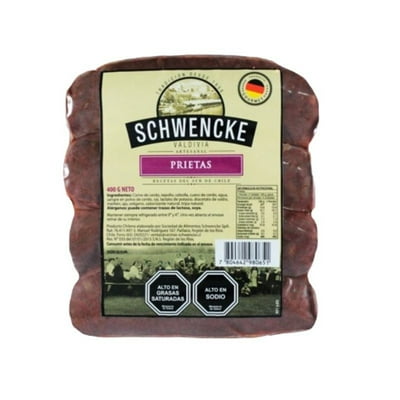Prieta Premium 4 Un 400 G Schwencke