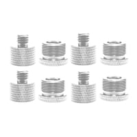 Bothyi - Adaptador De Rosca De Tornillo De 8 Piezas Para Soporte De Micrófono (5 8 A 3 8 )
