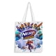 thumbnail image 1 of Nerf Bolso de tela con estampado de lienzo para mujer, bolsa de compras reutilizable y estética, con cremallera interior, regalo para mujer,40*40cm., 1 of 6