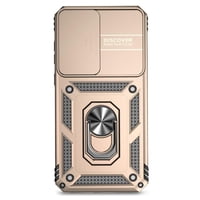 Estuche Gangxun Para Samsung Galaxy A35 5G, Soporte Giratorio 360°, Estilo Mecánico Y Magnético