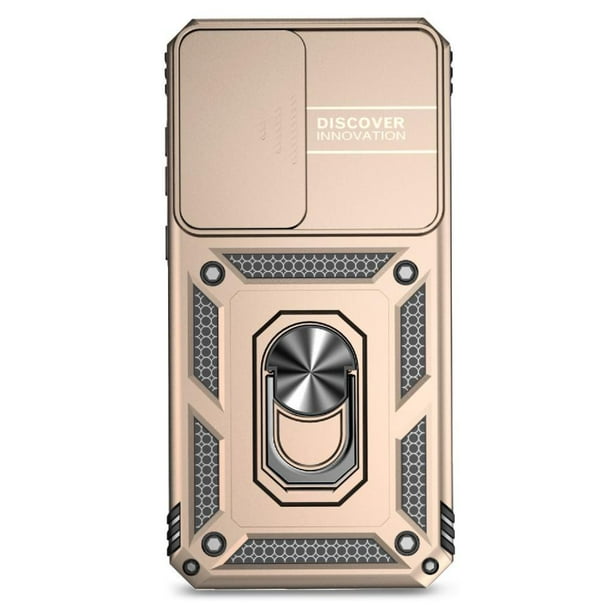 Estuche GANGXUN para Samsung Galaxy A35 5G, soporte giratorio 360°, estilo mecánico y magnético