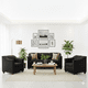 thumbnail image 2 of Juego De Living 3-1-1 VENECIA Negro, 2 of 4