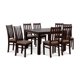 thumbnail image 1 of Comedor Ñuble Cuadrado 120X120 Cm Con 8 Sillas Chocolate, 1 of 13