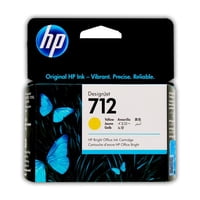 Cartucho De Tinta Hp 712 Amarillo 29 Ml Designjet Original