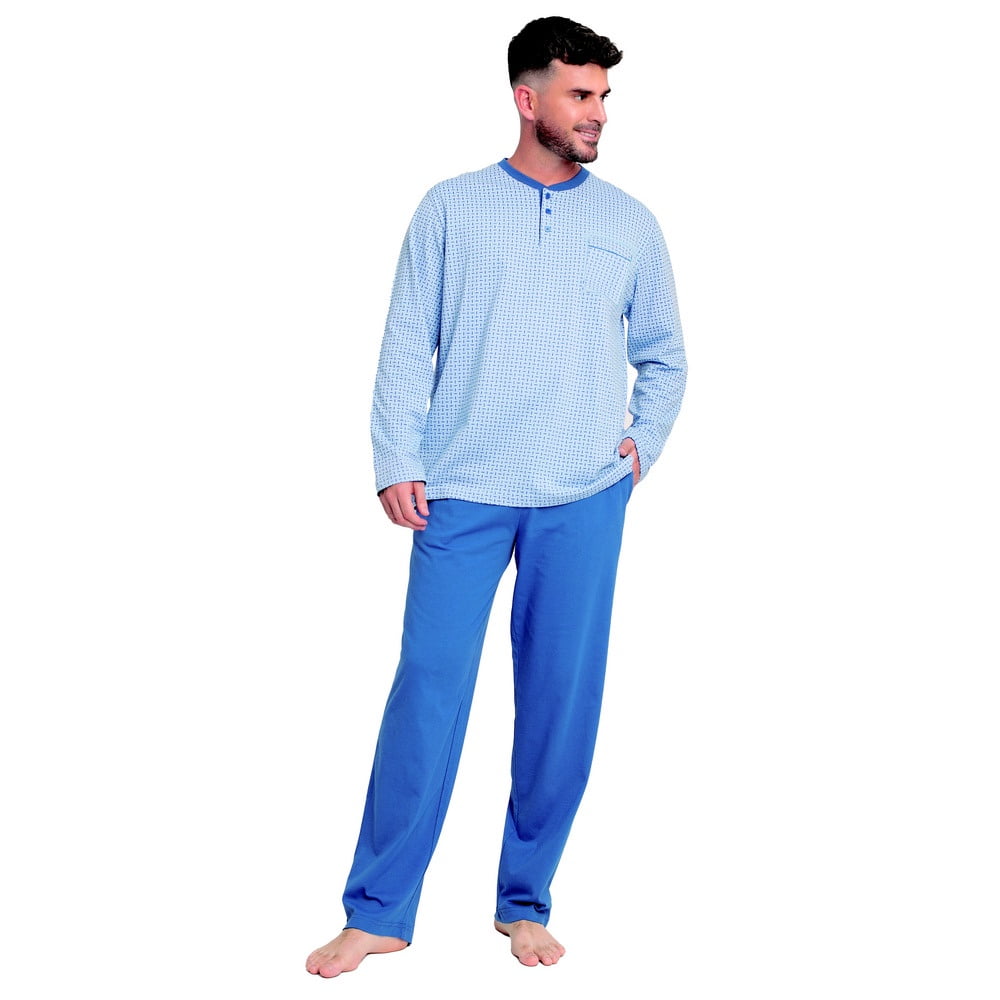 Mon Amour - Pijama Algodón Estampado Cruz Abotonado 2612073 - Xxl