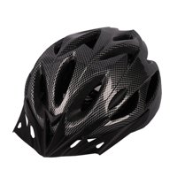 Ioensy - Casco De Bicicleta Casco De Monopatín Transpirable Que Absorbe Los Golpes Casco Deportivo De Moda Negro
