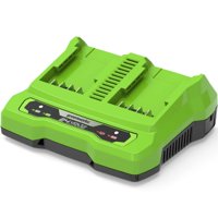 Cargador De Batería Dual Greenworks 24V - 4.0 Ah -2933207 Verde