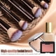 thumbnail image 5 of Set de brochas de maquillaje BS-MALL, 17 unidades, base de maquillaje líquida y corrector, 5 of 6