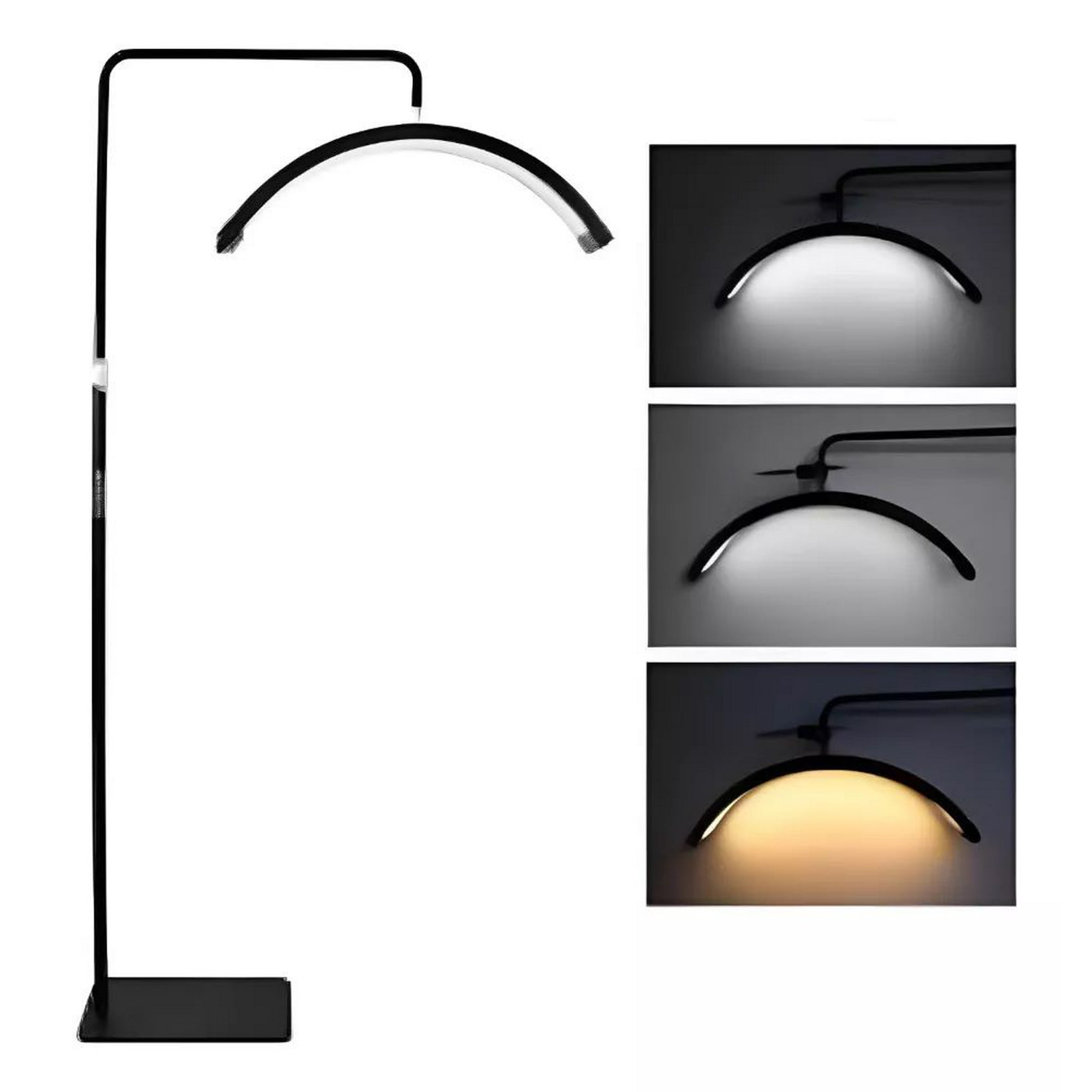 Shop E-home - Luz De Pie Tipo Luna Profesional 3 Colores