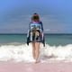 thumbnail image 2 of Suzume Toalla de playa de secado rápido con diseño temático, regalo para mujeres y niñas, ideal para cumpleaños, fans, amantes de la música, uso en la playa o al aire libre, 78 × 180 cm, 2 of 6