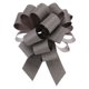 thumbnail image 1 of Uxcell 10Pcs 8" Lazo grande de coche con brillo para envolver regalos de Navidad, flores, cumpleaños, boda, coche, color marrón, 1 of 6