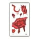 thumbnail image 1 of Tatuaje Temporal Halloween Cosplay Disfraz - Herida - 4f, 1 of 1