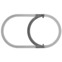 Track Pack Lionel Fastrack Electric O Gauge Bucle De Paso Interior