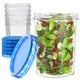 thumbnail image 1 of [Recipiente de almacenamiento de alimentos] HOMETALL, paquete de 6, 950 ml, sin BPA, 1 of 3