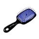 thumbnail image 3 of Peine Para El Cabello Cepillo Para El Cabello Cabello Liso Hueco Portátil Para Cabello Rizado Cabello Largo Mojado Violeta, 3 of 5