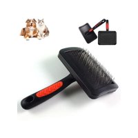 Genérico - Rasqueta Cepillo Para Perros Y Gatos Pelo Suelto Negro