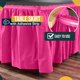 thumbnail image 3 of Falda de mesa Exquisite 74 cm rosa – paquete de 12 desechables, 3 of 7