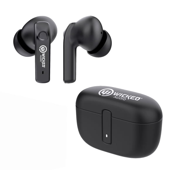 Auriculares Bluetooth Wicked Audio Mojo 700 True Wireless | Cancelación de ruido ANC | Micrófonos tr