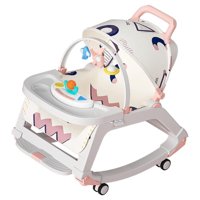 Crusec - Silla Mecedora Bebé Multifuncional Evolutiva 0 A 3 Años