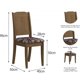 thumbnail image 2 of Juego De Comedor Lia 6 Sillas Nogal, 2 of 7