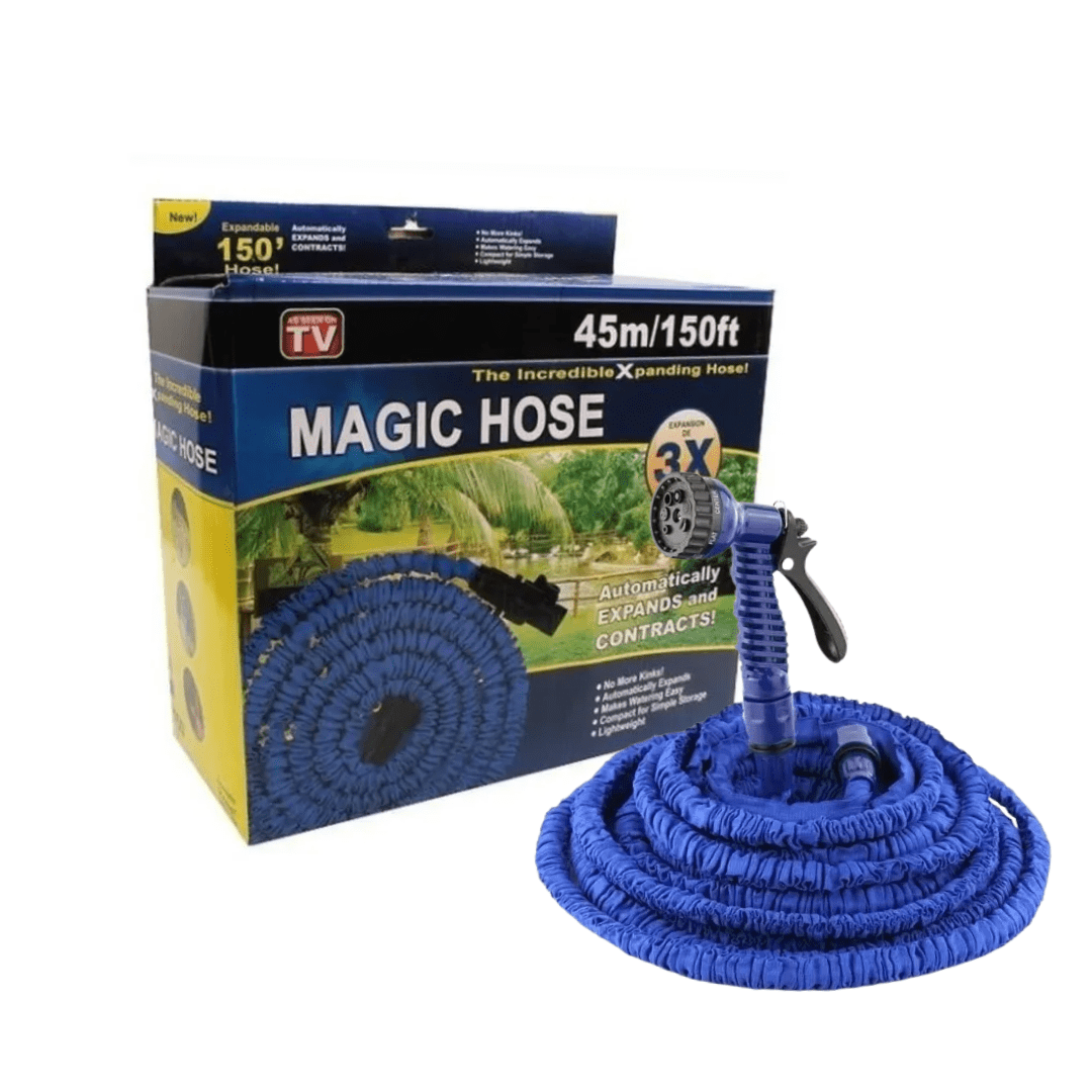 Manguera Retráctil Expandible 45 m (150 ft) – Magic House