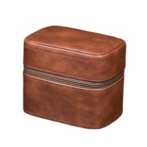 Ioensy - Caja De Joyería Para Reloj, Contenedor, Almacenamiento De Reloj, Estuche De Viaje, Organizador De Joyería, Color Marrón