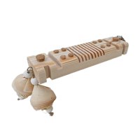 Magideal - Juguete De Tapón Para Masticar Loros, Juguete De Forrajeo De Pájaros, Bloque De Madera, Jaula De Loros, Juguete Para La Dentición, Juguete De Entrenam