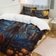 thumbnail image 1 of Orange Punpkin The Nightmare Before Christmas Comforter Set Soft 3 Pcs Twin Bedding Sets Thicken for All Season, 1 of 5
