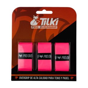 Overgrip Tilki Pro Rosado X3 Tenis Padel
