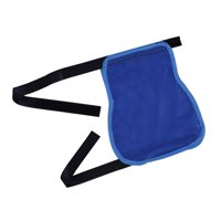 Ioensy - Soporte Oculto Para Bolsa De Drenaje De Orina Con Cierre De Seguridad Interior, Funda Para Bolsa De Drenaje De Orina Para Hombres, Color Azul