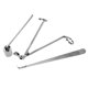 thumbnail image 5 of Cortador De Mechas Para Velas De Acero Inoxidable, Cortador De Tijera, Apagavelas, Plateado, 5 of 5
