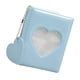 thumbnail image 2 of Lindo Mini Álbum Carpeta de tarjetas Amor Corazón Hueco con corazón Colgante Tarjetero Bolsa Color 3 pulgadas Foto Tarjetero para niña , Azul, 2 of 5