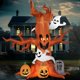 thumbnail image 1 of Árbol de Halloween inflable Joiedomi de 244 cm con LED y fantasma, 1 of 7
