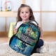 thumbnail image 4 of La Mansión Embrujada Mochila Escolar para Niños y Niñas, Mochila Infantil de Alta Calidad Ligera, Grande y Duradera 43x15x32cm, 4 of 6