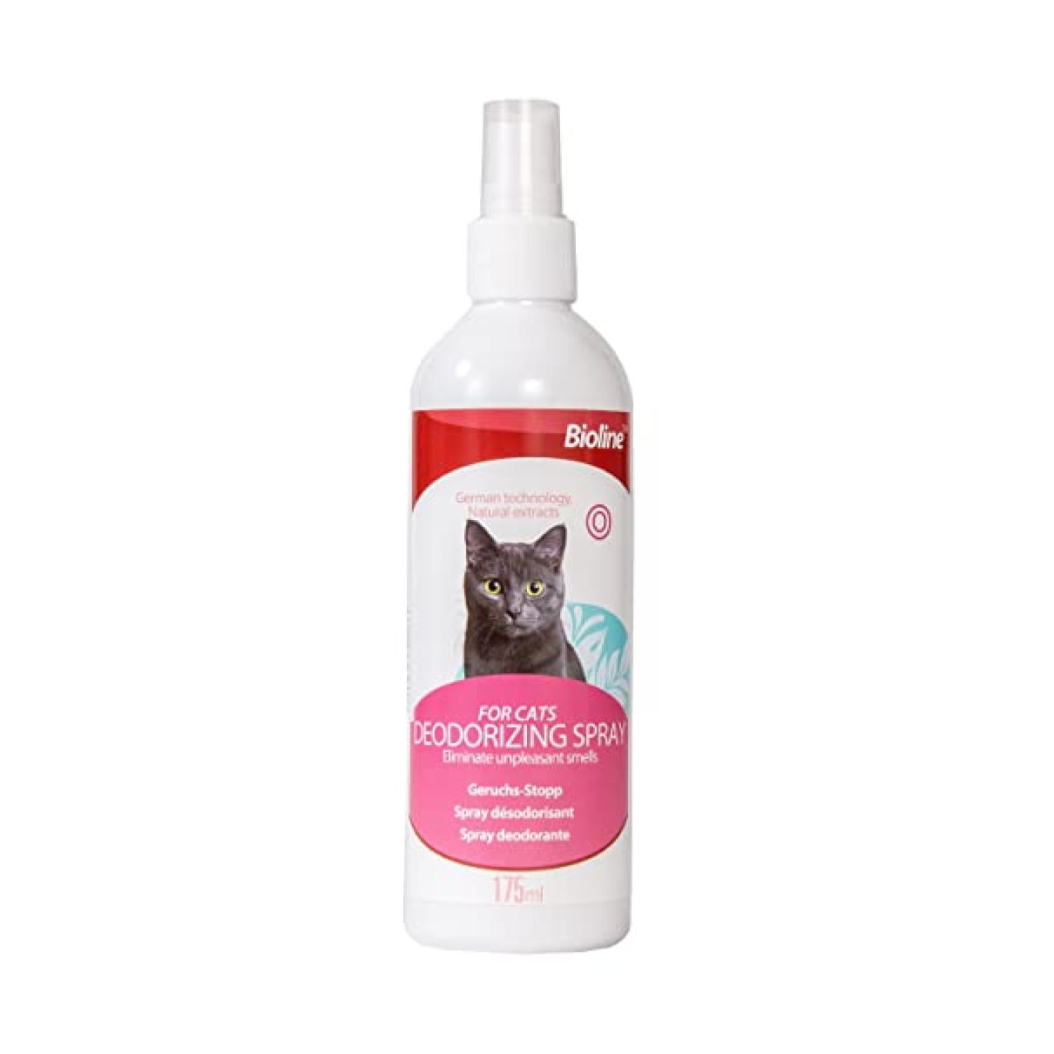 Total Upgrate - Spray Desodorante Para Mascotas Gatos Bioline