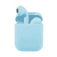 Importclick - Audífonos Inalámbricos Bluetooth Táctil I12 Tws Celeste