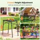 thumbnail image 4 of Mesa Plegable de Aluminio para Camping Raynesys 60x40 cm, 4 of 8