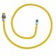 thumbnail image 1 of Conector de Gas BrassCraft 122 cm 3/8" con Válvula de Flujo Excesivo, 1 of 4