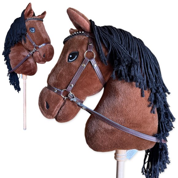 Caballo de Hobby Playful Minds 36 cm con Brida de Pedrería