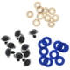 thumbnail image 4 of Juguete de seguridad de plástico de 10pcs ojos + no tejidos con purpurina + arandela 20 mm azul oscuro, 4 of 5
