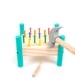 thumbnail image 1 of Mesa de Martillo de Madera Colorida, 1 of 5