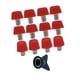 thumbnail image 3 of 12 Clavos Para Botas De Fútbol Portátiles Con Tornillos Y Llave Para Zapatillas Deportivas De Color Rojo, 3 of 5