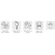 thumbnail image 2 of Candado de seguridad Acero 50mm 1 un., 2 of 2